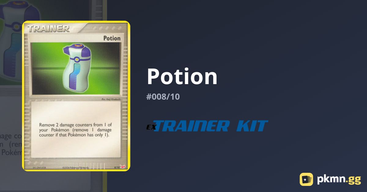 Potion #008/10 EX Trainer Kit Latias | pkmn.gg